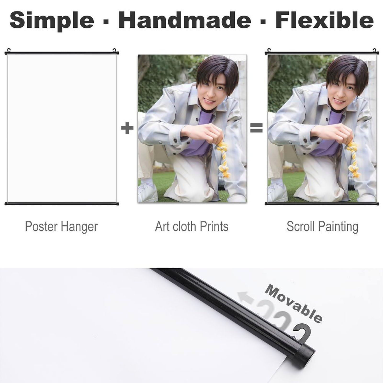 Amazon.co.jp: 目黒蓮 ポスター 掛け画 タペストリー 壁飾り 装飾用品